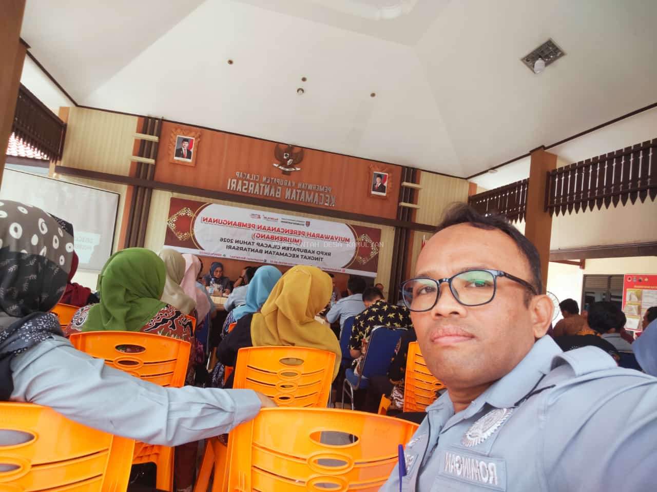 PEMDES KAMULYAN IKUTI MUSRENBANG TINGKAT KECAMATAN BANTARSARI 