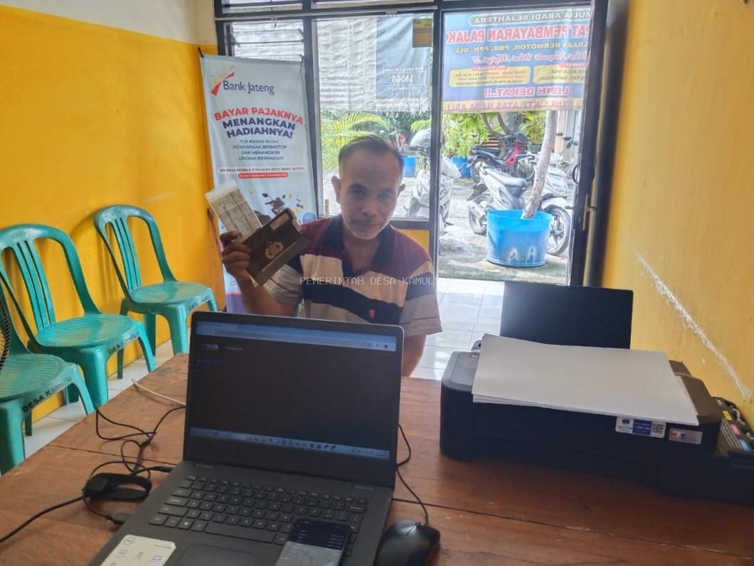 BAYAR PAJAK LEBIH DEKAT : SAMSAT BUDIMAN HADIR DI BALAI DESA KAMULYAN