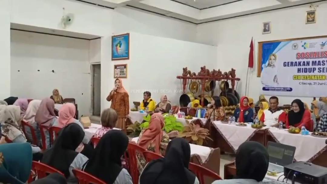 KUNJUNGAN KERJA KOMISI IX DPR RI AJAK MASYARAKAT HIDUP SEHAT 