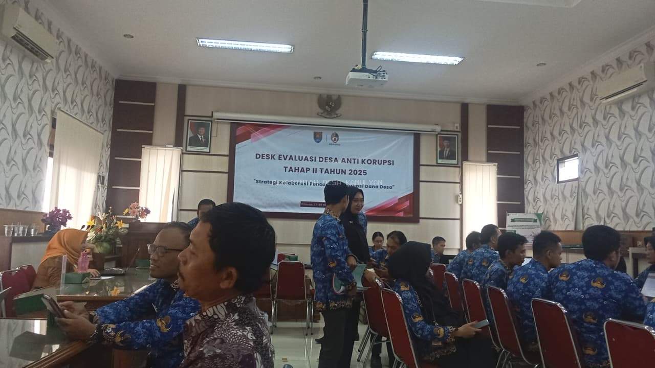 DESK EVALUASI DESA ANTI KORUPSI TAHAP II TAHUN 2025