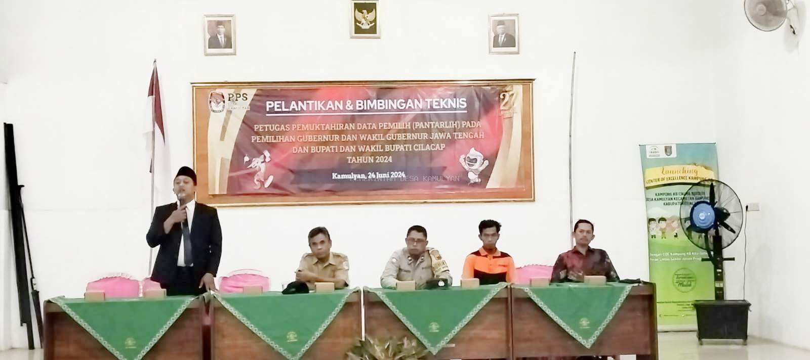 PELANTIKAN DAN PENGAMBILAN SUMPAH ANGGOTA PANTARLIH PILKADA SERENTAK TAHUN 2024