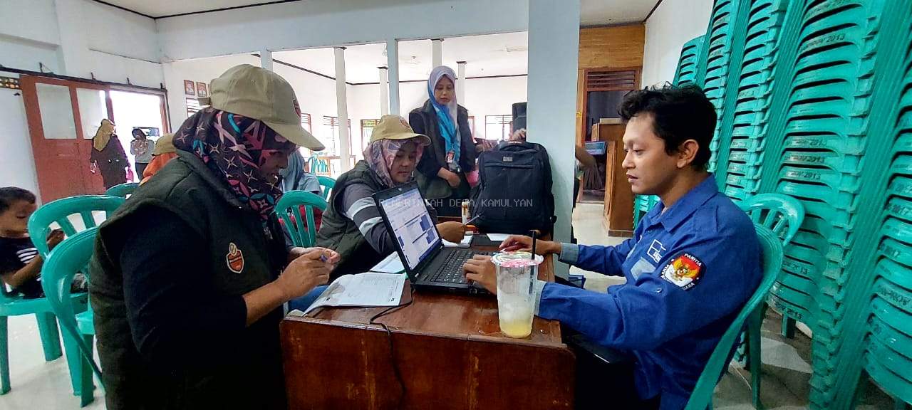 PPS DESA KAMULYAN GELAR EVALUASI LAPORAN COKLIT MINGGU KE 2 