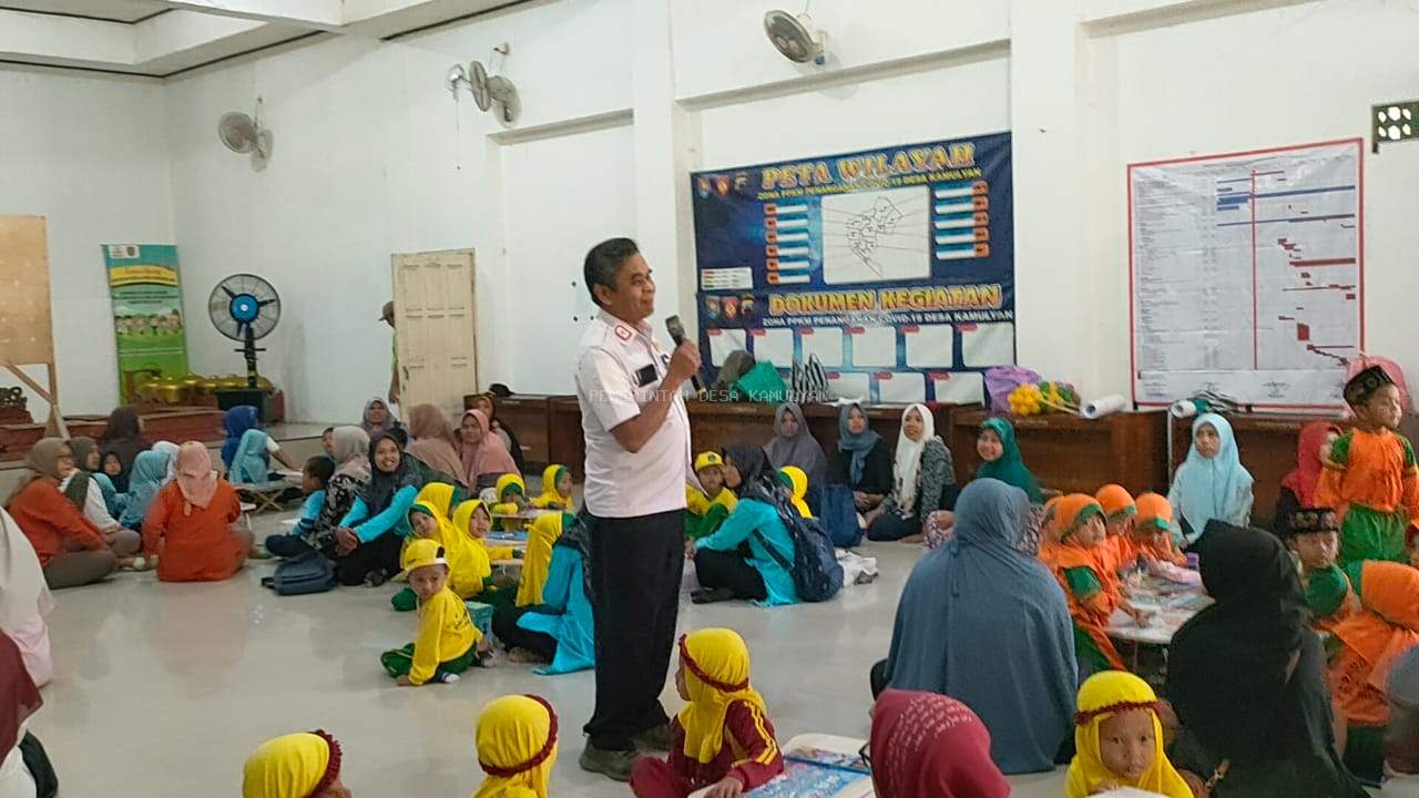 TINGKATKAN KREATIVITAS ANAK PEMDES KAMULYAN GELAR LOMBA MEWARNAI TINGKAT PAUD & TK SE DESA KAMULYAN 