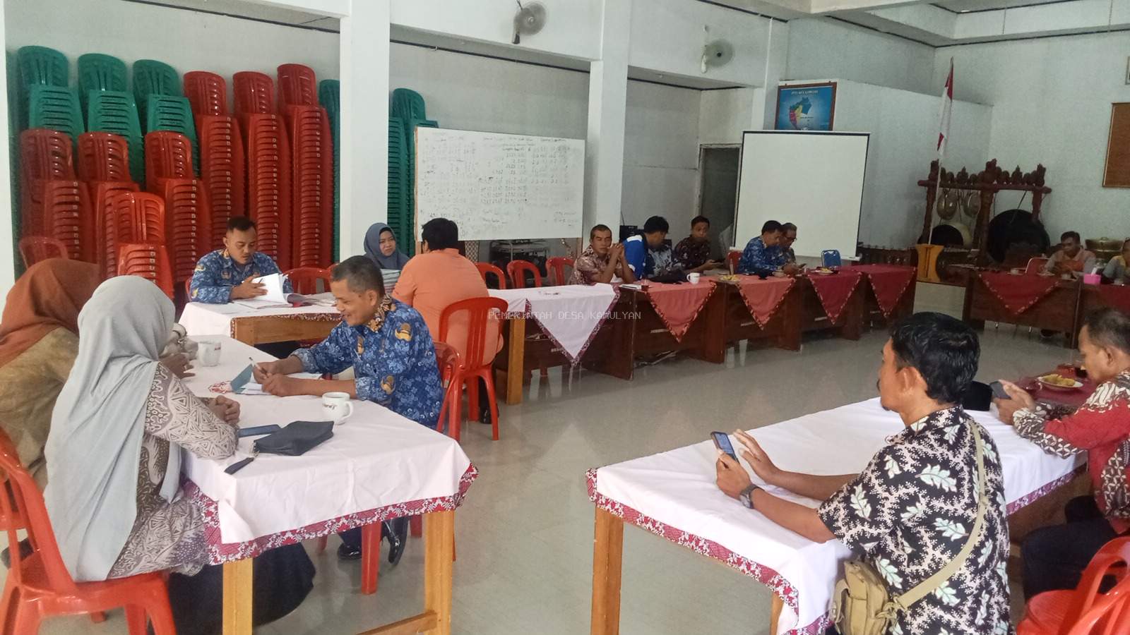 Monev Penyelenggaraan Pemerintahan Desa di Desa Kamulyan 