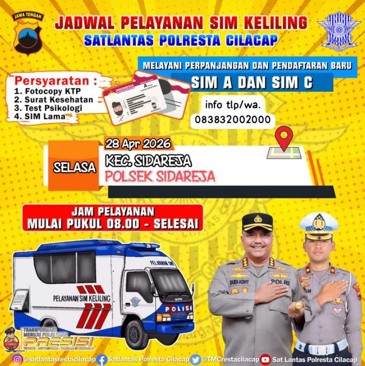 Pelayanan SIM Keliling 
